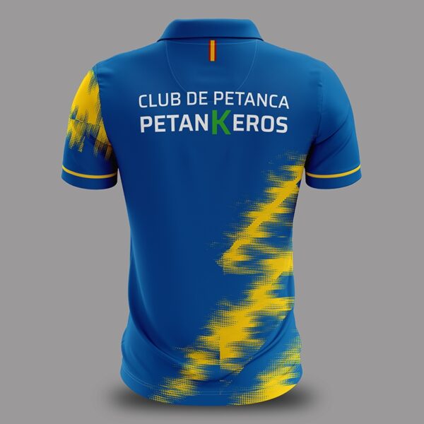 Polo de Petanca Modelo A 2025 Modelo A02 2025 trasera