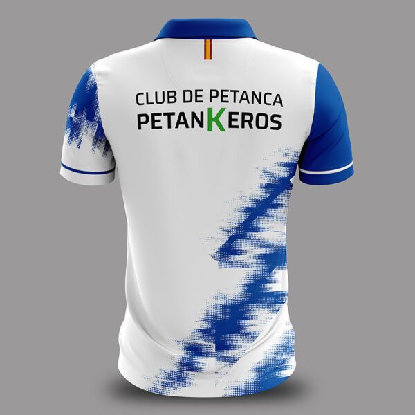 Polo de Petanca Modelo A 2025 Modelo A03 2025 trasera
