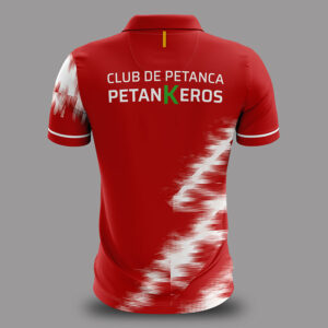 Polo de Petanca Modelo A 2025 Modelo A04 2025 trasera