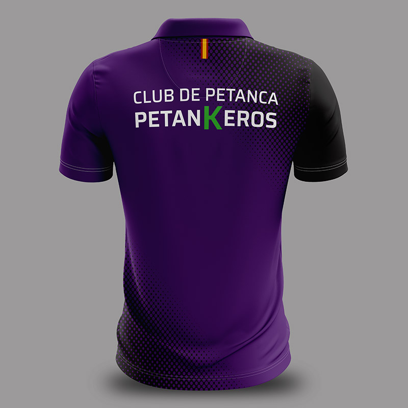 Polo PetanKeros 2025 modelo B01 trasera