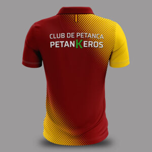 Polo de Petanca Modelo B 2025 Polo PetanKeros 2025 modelo B02 trasera