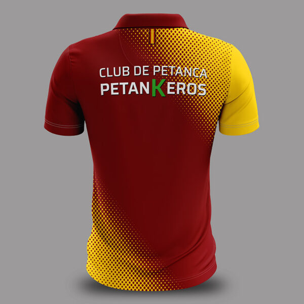 Polo de Petanca Modelo B 2025 Polo PetanKeros 2025 modelo B02 trasera