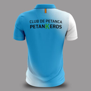 Polo de Petanca Modelo B 2025 Polo PetanKeros 2025 modelo B04 trasera