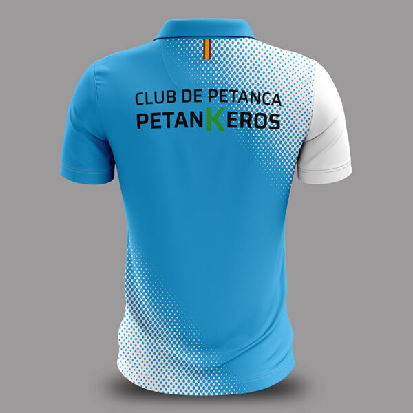 Polo de Petanca Modelo B 2025 Polo PetanKeros 2025 modelo B04 trasera