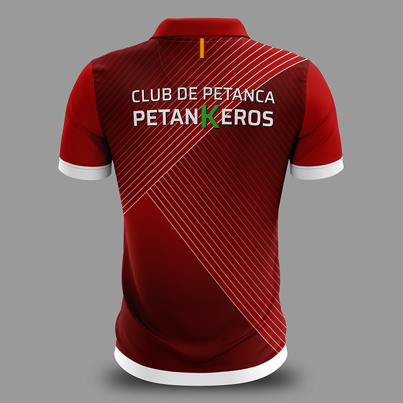 Polo PetanKeros 2025 modelo C01 trasera