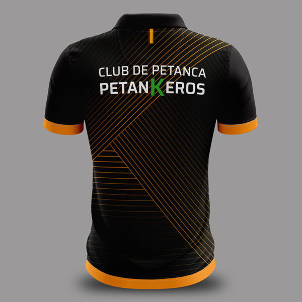 Polo de Petanca Modelo C 2025 Polo PetanKeros 2025 modelo C02 trasera