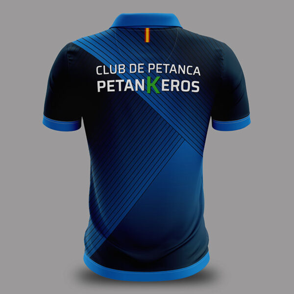 Polo de Petanca Modelo C 2025 Polo PetanKeros 2025 modelo C04 trasera