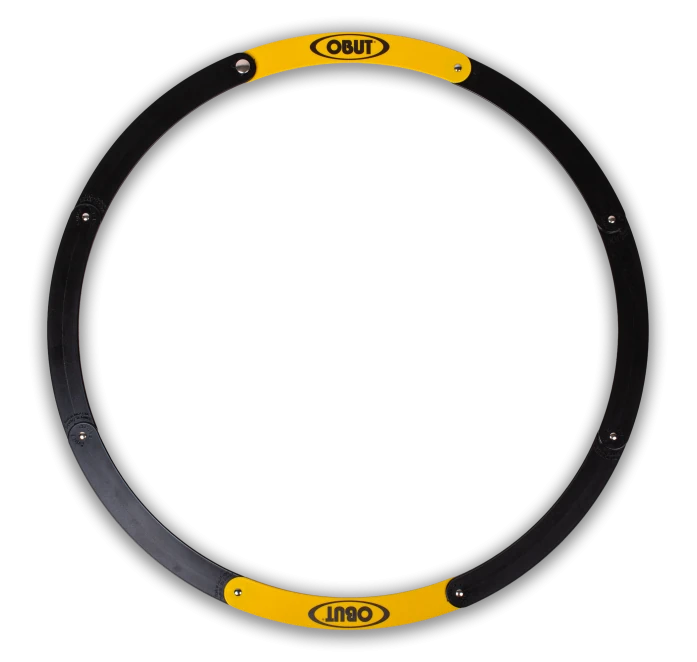 Círculo plegable OBUT Amarillo y Negro