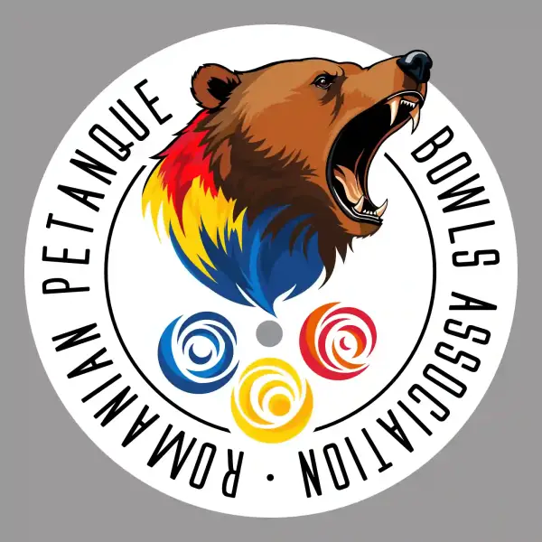 Logo oficial de la federación de Rumanía de Petanca