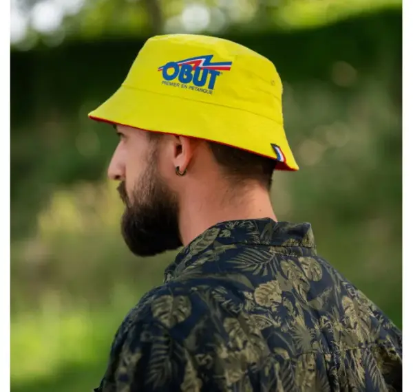 Gorro BOB Obut reversible amarillo