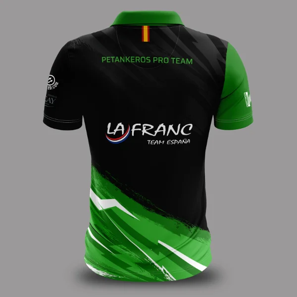 Polo La Franc Team España verde/negro polo